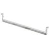 metalarredo Barra per RIPIANO MENSOLA Armadio sotto APPENDERIA SOTTOAPPENDERIA per ESPOSITORE Industrial Style (Bianco Opaco, 44)