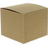 Confettando Set 20 Pezzi Pieghevole 12X12X10 Onda -Avana