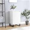 MOBCANT Credenza, Mobiletto TV Mobile contenitore Mobili soggiorno Mobile da Cucina Utilizzabile per Cucina Soggiorno Corridoio Albergo Bianca 40x35x70 cm in Legno Multistrato