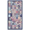 Panorama Tappeto Vinile Corridoio - Varie Dimensioni - (Idraulico Rosa 80 x 200 cm)