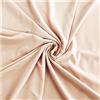 Russo Tessuti Tessuto BIELASTICO Lycra Latte Body Danza Ballo Pattinaggio Nudo Bambole 50x140cm