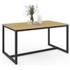 IDMarket - DETROIT Tavolo da pranzo rettangolare di design industriale per 8 persone 150 cm