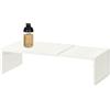 Opilroyn Mensola Espandibile per Contatore e Armadietto del - Scaffale Organizer Impilabile Antiscivolo, Scaffale Regolabile per Uso Intensivo per Stoccaggio | Accessorio Leggero Salvaspazio per Cucin