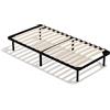 DEWINNER Rete Letto Singolo 80x190 | Altezza 35cm | 6 Gambe | 14 File di Doghe | Rete Ortopedica | Rete Singola con Doghe di Legno | Adatta a Tutti i Tipi Materassi | Da montare | Per Letto Cameretta