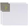 ARTIKUM 2X Lino Premium 60x70cm | Tela su Telaio a barella 60x70 cm | Tela 100% Lino ±430 g/m² Tripla innescata, pronta a dipingere Telaio a barella con Tela