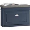 SoBuy Cassapanca Scarpiera con Cuscino 75x24x52cm per Ingresso