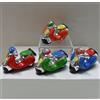 DLM Bomboniere DLM3888STOCK (Kit 12 Pezzi) Moto in Ceramica bomboniera Regalo