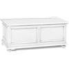 Vintage Home Cassapanca da 100 in legno laccato, L 100 x 44 x H 51 cm