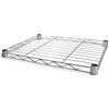 GSEUROMARKET Ripiano Leggero 35 X 45 Cm Cromato Per Libreria Scaffalatura Espositore Componibile Serie Mini System Archimede