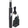 TFA Dostmann 98.1119.01 - Accendino elettronico ad arco, per candele, accendino ricaricabile tramite USB, colore: Nero