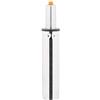 Hartleys, pistone a gas di ricambio per sedia, Chrome, 18 cm