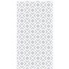 STORESDECO Tappeto salotto moderno Premium di alta qualità Lavabile Antiscivolo Senza Tempo, Elegante Per bagno Camera da letto Cucina Soggiorno cameretta Tappeti moderni Geometrico Grigio 80x150 cm