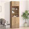 Lumanois Armadietto a muro rovere artigianale 70 x 42.5 x 40 cm, Mobili,Armadietti e portaoggetti,Buffet e credenze, 13.45kg-869151