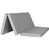 K´Foam Store KFoam.es Materasso viscoelastico pieghevole per Renault Trafic, Opel Vivaro e Nissan Primastar (2002-2014) 155x190x8 cm Colore Grigio