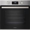 Indesit IOK78PX - Forno da Incasso, Elettrico, 71 Litri, Ventilato, colore Nero/Inox, Classe energetica A++