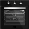 Silverline BO6503B03 - Forno da incasso elettrico, 72 litri, nero, Classe energetica A