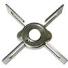 Franza Alpes Inox Griglia in acciaio inox per spartifiamma Ø 50 mm. Ausiliare serie Argento - G6916 - Prodotto originale