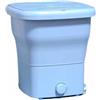 Generic Lavatrice portatile, pieghevole per riporla, design con coperchio superiore, pulsanti funzione, facile da usare, adatta a molteplici scenari (blu)