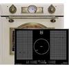 Kaiser Fornello set Forno elettrico EH 6355 ElfEm+KCT 777 FI La Perle Piano cottura a induzione 77cm