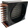 Generico Condensatore for frigorifero congelatore con ventola Tubo in rame Evaporatore for radiatore quadrato aletta in alluminio raffreddato ad aria 1PC(1 4HP thick 2.2)