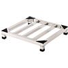 Generic Base per lavatrice regolabile con 4 gambe Base per lavatrice Lunghezza/larghezza 42-60 cm può scegliere staffa di supporto per frigorifero e congelatore per lavastoviglie contenitore per pia