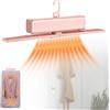 MeLtor Mini Asciugatrice, 400 W, 7 Impostazioni Di Calore Temporizzate,Contenere Fino a 5 Kg Asciugatrice Portatile, Per Appartamenti, Dormitori, Viaggi,Pink