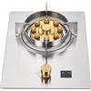 KKJPL Cucina A Gas 1 Bruciatore, 7,2 KW 9 Cavità 180 Minuti Fuoco Alto Temporizzato, Pannello In Acciaio Inossidabile Supporto For Pentole In Ghisa Con Protezione Antispegnimento(NG)