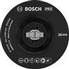 Bosch Professional 2608601712 Platorello Semiduro, X-Lock, grigio, Ø115 mm