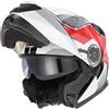 Acerbis Casco Acerbis Serel ECE22.06 Bianco Rosso taglia S (55-56 cm)