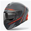 Airoh Spark 2 Spinner Casco, nero opaco/grigio/arancione, M (57/58)