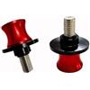 WUYUEY Nottolini Cavalletto Moto Nottolini Alzamoto Per Ducati Streetfighter V2 V4 V4S 2018-2025 Vite Per Supporto Slider Forcellone Da 6 Mm(rosso)