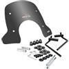 BRIXIAMOTO FACO 29210 Cupolino New Line Fumé Scuro Compatibile con Piaggio Vespa GTS 125/300 (2023) Incluso Staffe e Materiale di Montaggio