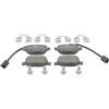 FERODO Kit pastiglie freni Con contatto segnalazione usura con accessori FDB4692 Compatibilità con ALFA ROMEO MITO 955, FIAT PALIO 178BX