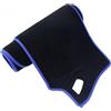XIAOYANS Copri Cruscotto Tappetino Per Peugeot 2008 P24 208 P21 E-2008 E-208 GT 2020-2023 Tappetino Antisporco Parasole Accessori Cruscotto(Polyester Blue Edge,LHD)