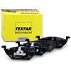 TEXTAR Kit pastiglie freni Anteriore non predisposto per visualizzazione avviso usura 2313001 Compatibilità con VW Polo Hatchback 6R1, 6C1 Golf 4 Hatchback 1J1 POLO 9N, SEAT Ibiza III Hatchback 6L