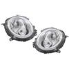 EASYSHOP24H Set 2 Fari Fanali Anteriori Per Mini One Cooper R56 2006-2013 H4 Alogeni Destro Sinistro Con Motore Elettrico