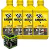 Ricambio Kit Tagliando Olio Bardahl XT4-S 10W60 + Filtro Per KT M 1290 Super Adventure R