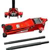 TANIASHOP CRICK AUTO 4 TON CRIC DOPPIO PISTONE CARRELLO SOLLEVATORE RIBASSATO BASSO