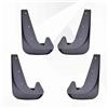 YSBVBLRMRV Kit Paraspruzzi Per Fiat 500 500C 500L 500X Per Bravo Per Punto Per Palio Per Argo Premium Paraspruzzi Anteriori Posteriori Parafanghi Ruota Paraspruzzi