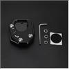 ENMYDB Piastra Estensione Cavalletto Per XLV 600 650 700 Per TRANSALP Per DOMINATOR NX FMX CB500X Piastra Di Supporto Laterale Per Cavalletto Estensione