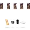 HOFFCAR Kit tagliando 4 FILTRI e 5L OLIO M compatibile con Renault Kangoo 1.5 dci 4x4 60kw dal 2002