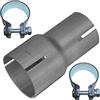Fröschl Autozubehör Riduttore per tubo, da 40 mm a 50 mm, adattatore di scarico.