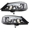 ENVA MADE FOR QUALITY BESTPRICE 2x fari anteriori sinistro + destro cristallino H7 / HB3 senza servomotore, compatibile con OPEL ASTRA G (T98)