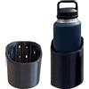 Generisch Supporti magnetici per bottiglie da 46, 50, 64 Oz, supporto portabicchieri magnetico resistente, portabottiglie portatile per acqua per camion, carrello da golf, trattore, camper, autobus, tosaerba