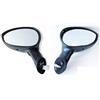 Generico Specchietti Retrovisori DX - SX a Regolazione elettrica con Calotte Nere (NON VERNICIABILI) Specifici per Grande Punto - Punto Evo prodotte dal 2005 in poi - MFT221-R - MFT221-L