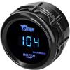 MOCNT Manometro Temperatura Acqua 2 52mm Indicatore Calibro Temperatura Dell'acqua per Auto Fahrenheit Luce Blu Digitali Temperatura Acqua Strumenti Misuratore con Sensore