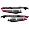 AZgraphishop ADESIVI PARAMANI RESINA 3D COMPATIBILE CON HONDA TRANSALP XL750 APA-TRA (Ballistic Black Metallic)