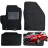 W-Parts Serie 4 TAPPETI - TAPPETINI in Moquette Neri per MAZDA 2 dal 2020 in poi