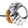 KIMISS Faro Moto LED con Proiettore Angel Devil Eye - Luce Spot Rosa per Moto Universali