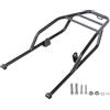 Asixxsix Porta Bagaglio Posteriore Motociclistico, Scaffale per Bagagli a Tubo di Ferro d a 18 Mm, Portapacchi Posteriore per Portapacchi per V7 Stone Special Custom 2021 a